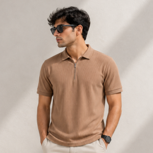 Knitted Polo Shirt